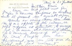 Paris 8 - Place Harmony - - CPA