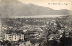 Aix les Bains - and the Lake of Le Bourget CPA