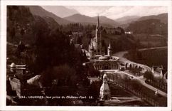 Lourdes - Seen from of Castle Fort CPA