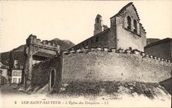 Luz - the Church of Templiers CPA