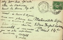 Canigou - Seen Road of Villefranche CPA