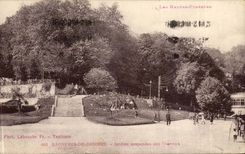 Bagneres de Bigorre - Hanging gardens CPA