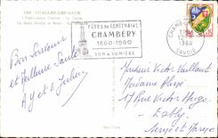 Challes Water - Souvenir CPA