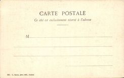 Amiens - the Cathedral - Porch of the Virgin Mother CPA