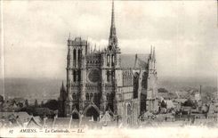 Amiens - the Cathedral - CPA