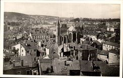 Epinal - View since the Castle and the Church Saint Maurice - CPA