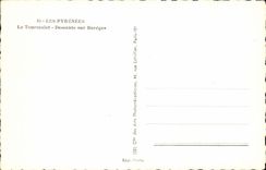 Die Pyrenees - Tourmalet Abfall auf Barreges - CPA