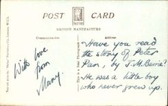 England - England - London - Peter Side Statue Kensington gardens - CPA