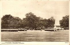 England - England - London - Trooping the Guards - Horse Guards Parade - CPA