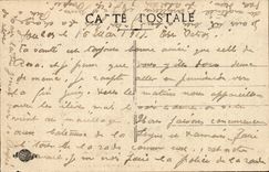 Toulon - Mourillon seen between the palm trees - CPA