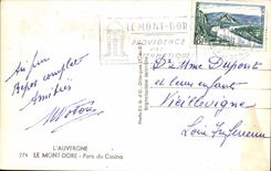 Mount Golden - Park of the Casino - CPA