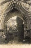 Angers - Ruins of the Abbey of All Saints' day - CPA