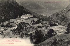 Cauterets - Einrichtung des raillere - CPA