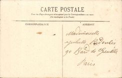 La Rochelle - Statue des Admiral Duperre und der Richard-Kurs - Pferd - CPA