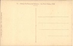 abbey St Pierre de Solesmes - the Small Cloister - CPA