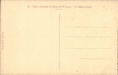 Abbey church St Pierre de Solesmes - the Master Furnace bridge - CPA