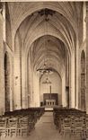 Nave of the Abbey church St Pierre de Solesmes - CPA