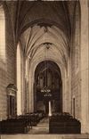 Nave of the Abbey church St Pierre de Solesmes - CPA