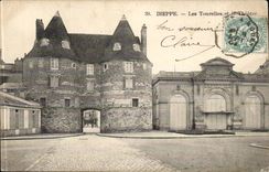 Dieppe CPA Drehkopfe und das Theater