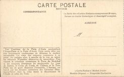 Carcassonne CPA On the curtains of the wearing of Aude