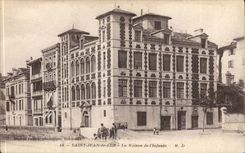 Saint Jean de Luz CPA La maison de l'infante