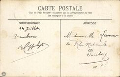 Vichy CPA Statue of the charity Entrance of the civil hospital