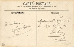 Vichy CPA Passage and post office building