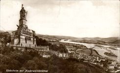 Germany CPA Rudesheim put Niederwalddenkmal
