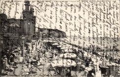 Dieppe CPA Terrassen des Kasinos