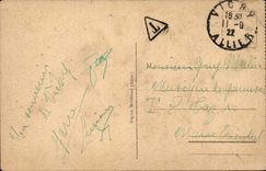 Vichy CPA an alley of the new parks