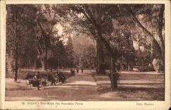 Vichy CPA Terrace and theater of the casino
