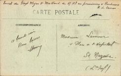 Bordeaux CPA View of the quays