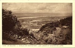 hollow SAleve CPA of Monnetier Lake Leman and chain of the Jura