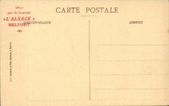 Belfort CPA the church Saint Christophe bombardee