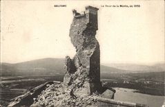 Belfort CPA the tower of Miotte in 1870
