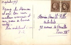 Vezelay CPA Basilika des Madeleine zusammen des Gatters