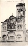 Vezelay CPA Frontage of the basilica