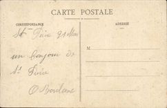 Mont Saint Michel CPA walls