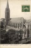Caen CPA das Kirche Saint Pierre
