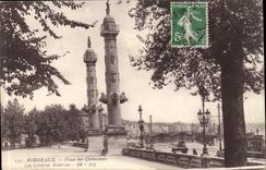 Bordeaux CPA Places Quincunxes the columns rostrales