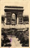 Paris CPA Arc de Triomphe of Paris