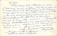 Germany CPA Der Rhein Mauseturm