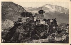 Lourdes CPA the strong castle and mountains