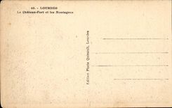 Lourdes CPA the strong castle and mountains