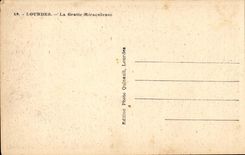 Lourdes CPA the miraculous cave