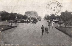 La Baule Pines CPA places palm trees and the avenue of the Limes