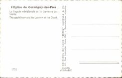 Kirche von Germigny der nahen CPA sudlichsten Front und die Laterne von Todesfallen