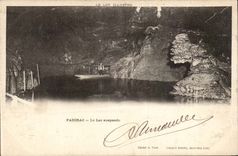 Padirac - the suspended Lake - CPA