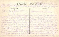 Reims - Partner von 1914 - Bombardierung von Reims - eine Ecke der Strasse Colbert - CPA