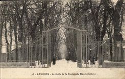 Langres - the Grid of the Blanchefontaine Walk - CPA